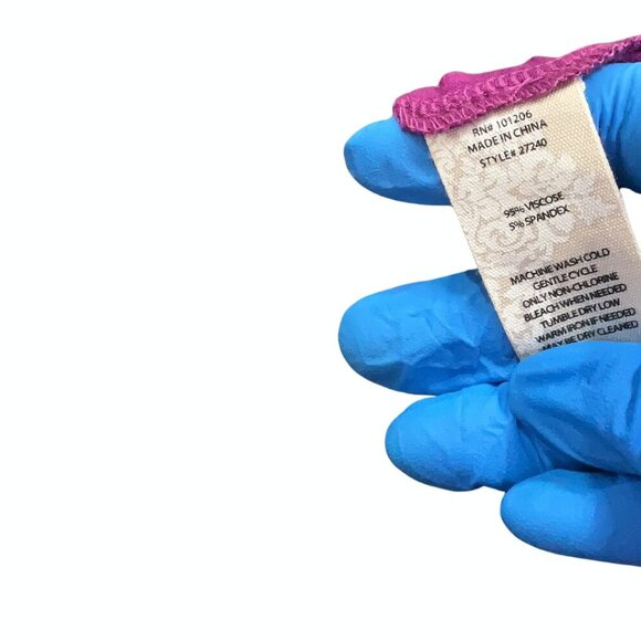 Soft Surroundings Purple Tunic Cardigan – Open Front, Relaxed Fit, Long Sleeve L - Picture 4 of 4